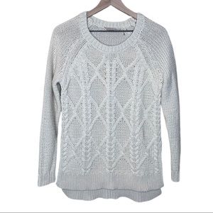 Soft Surroundings Cable Knit Sweater